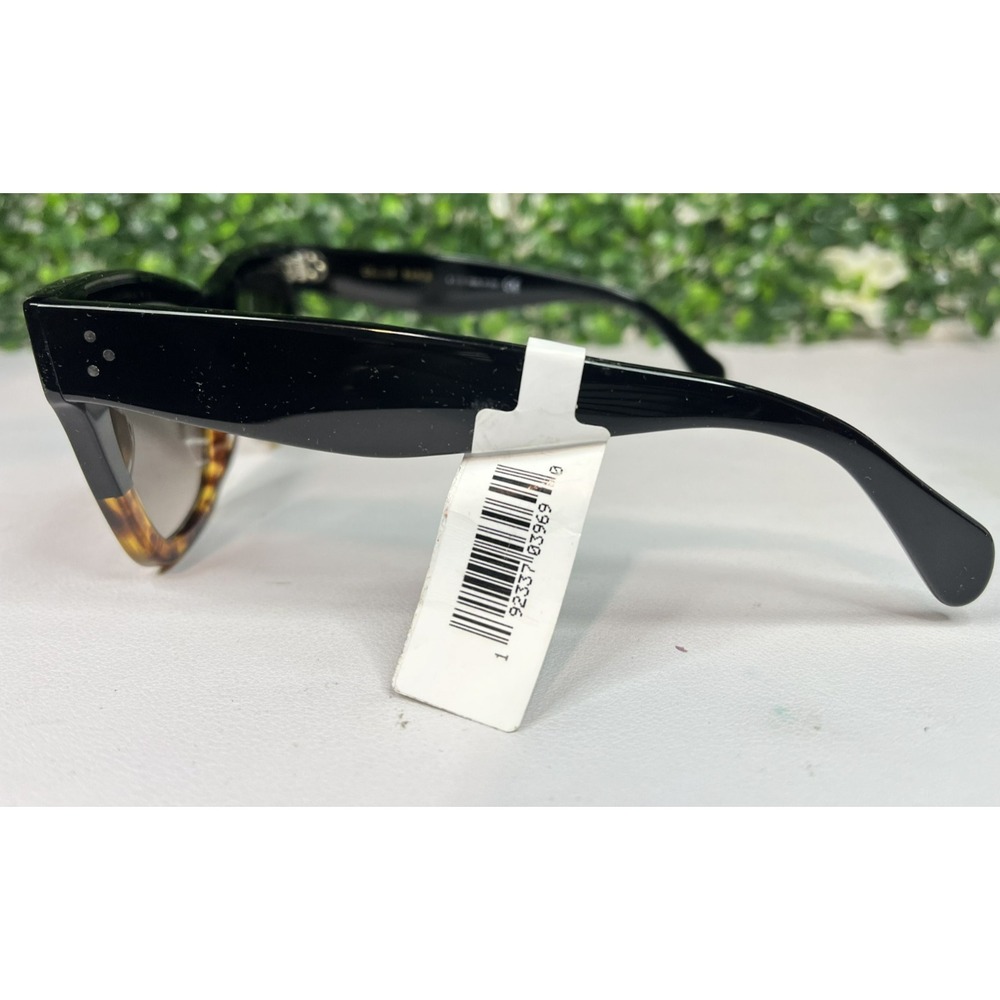 CELIINE CL4004IN 05K Women Black Square Polarized Sunglasses 50-22-150 - Picture 8 of 14